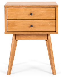 Radius 2drw Bedside Oak